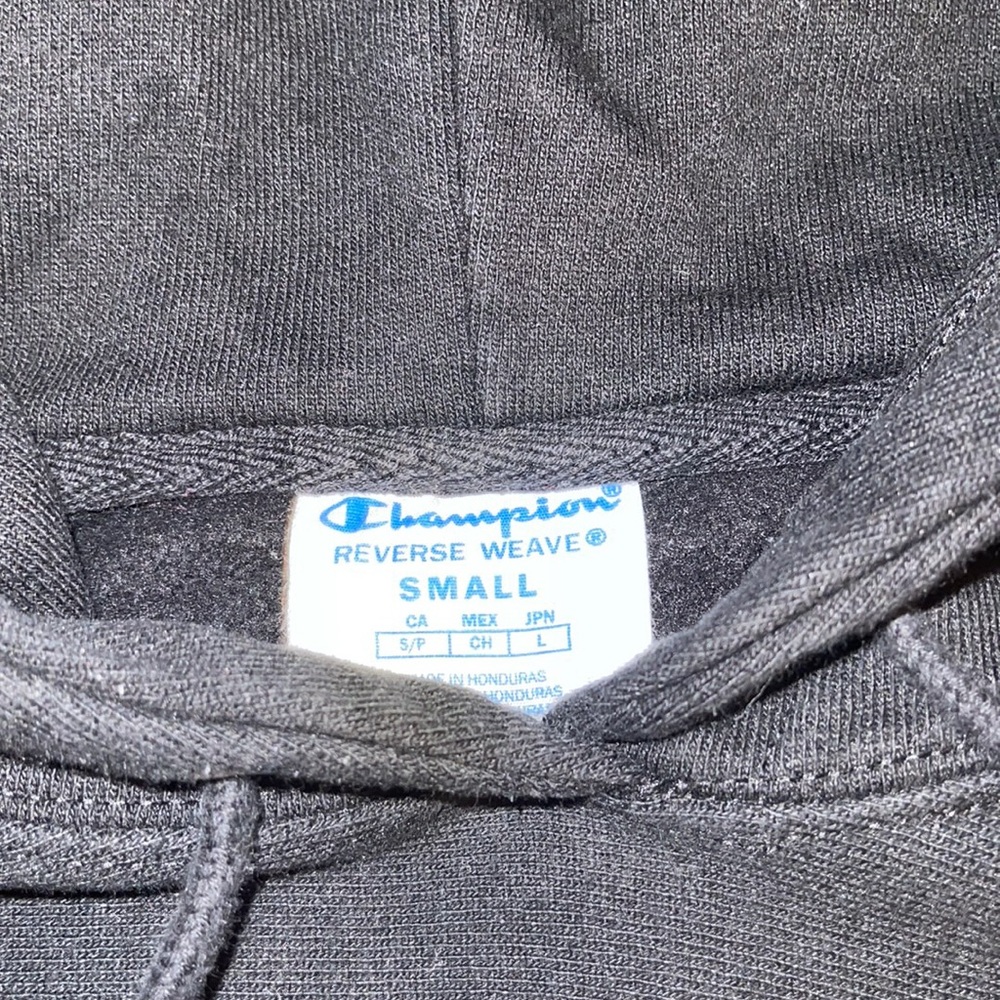 Uo Champion Reverse Weave Logo Script Hoodie - image 3